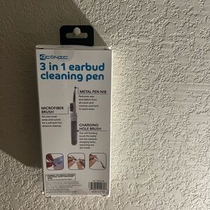 3&1 EARBUD CLEANING PEN MULTIPURPOSE TOOL w/PEN CASE  PEN SZ 0.25 x 3IN…